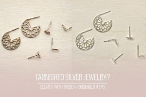 How to clean sterling silver jewelry.