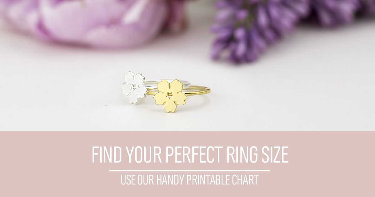 Find your perfect ring size with our printable ring size chart.