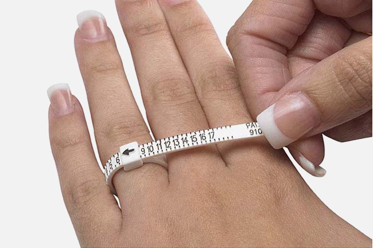 How to determine the size of a woman's ring finger size using a photo -  Quora