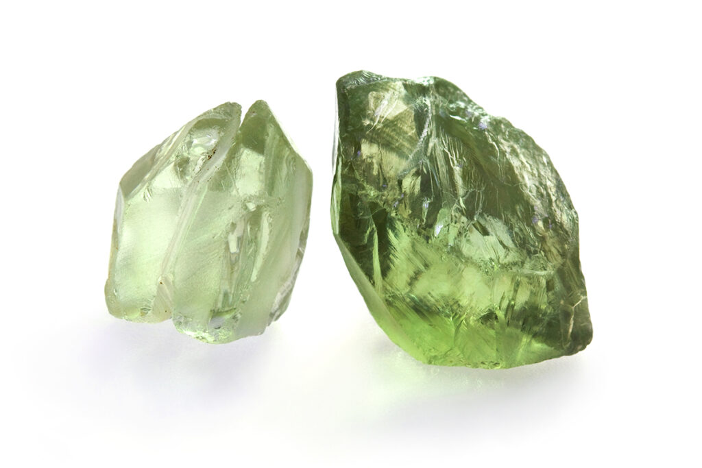 August birthstone peridot or olivine