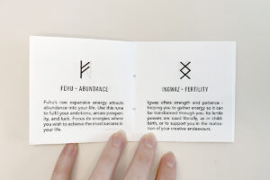 Ritual candle booklet instructions book