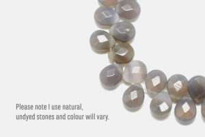 grey agate stone colour variations