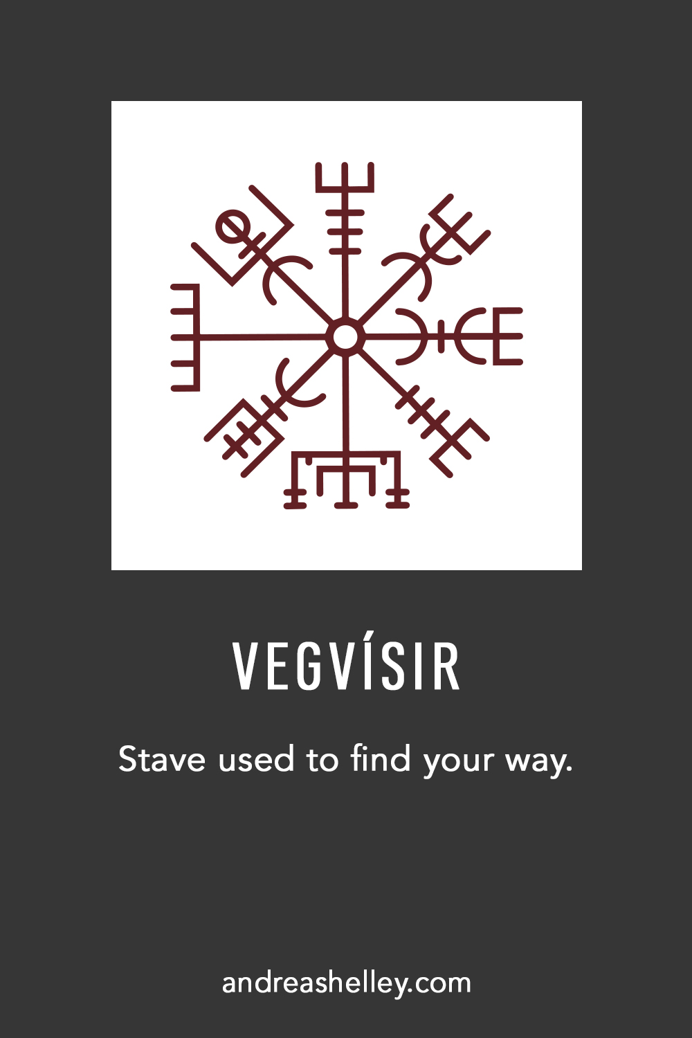 Vegvisir stave to find your way.