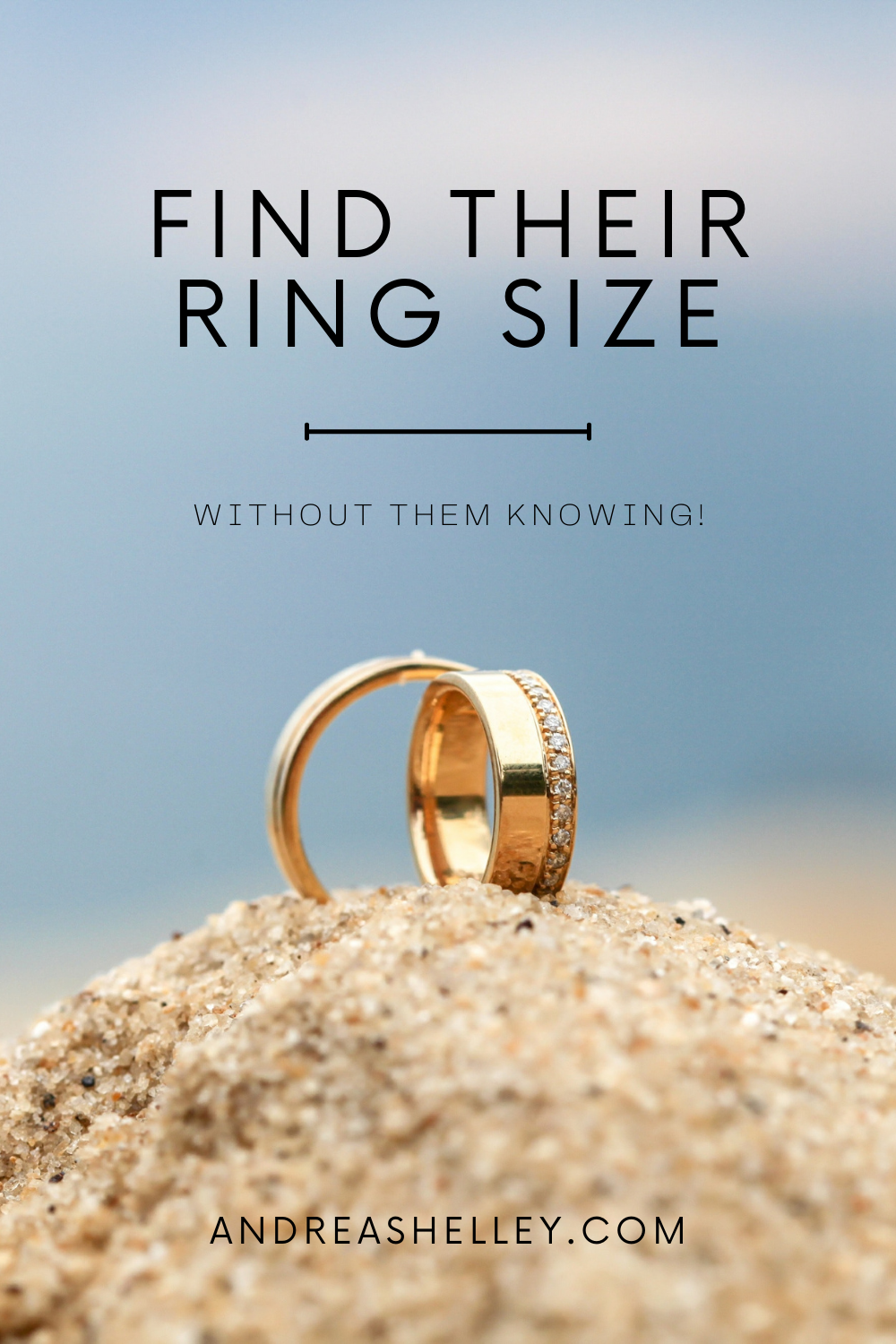 How to find their ring size without them knowing.