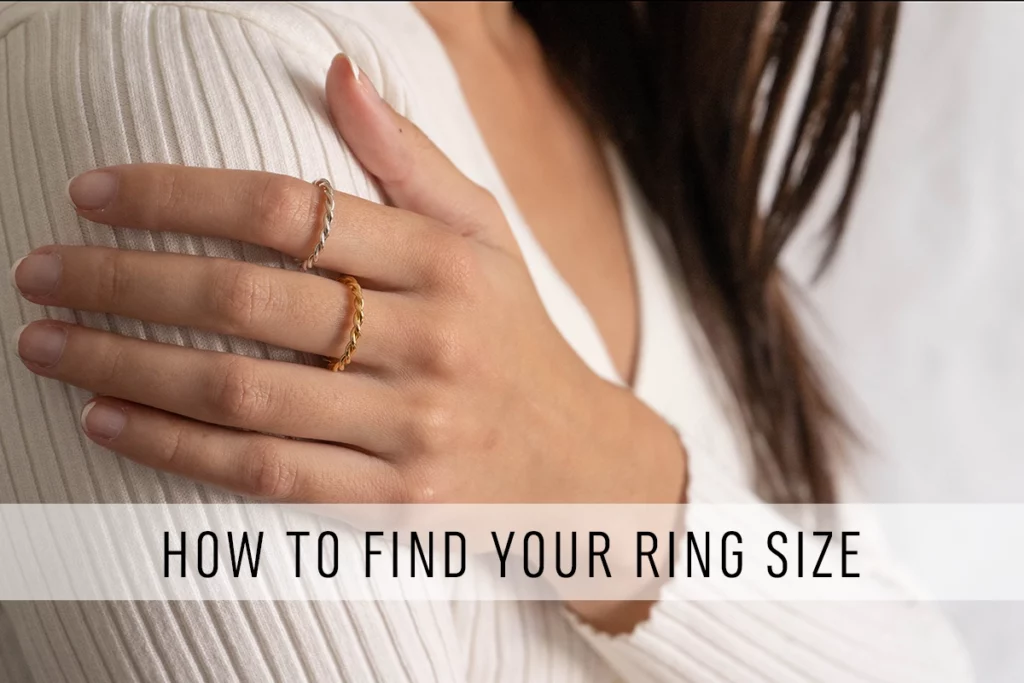 Determine your ring size with the AURONIA ring sizer