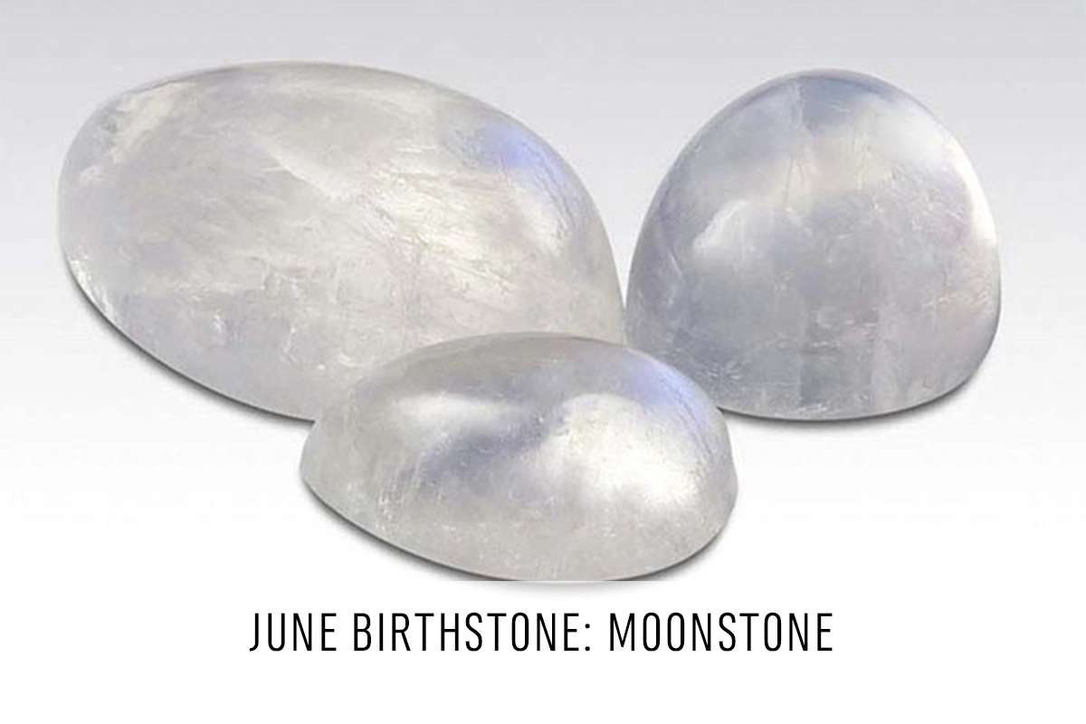June birthstone moonstone meaning and properties.