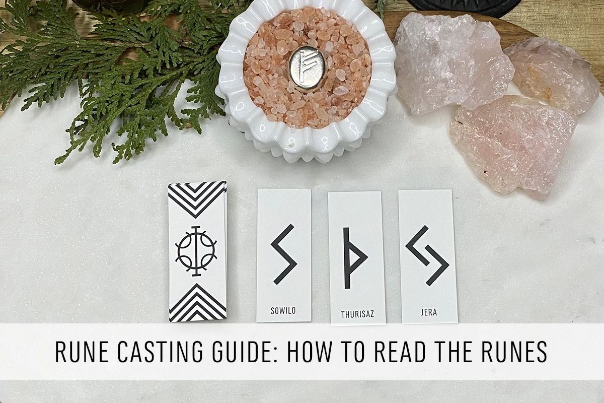 Instruction guide to rune casting