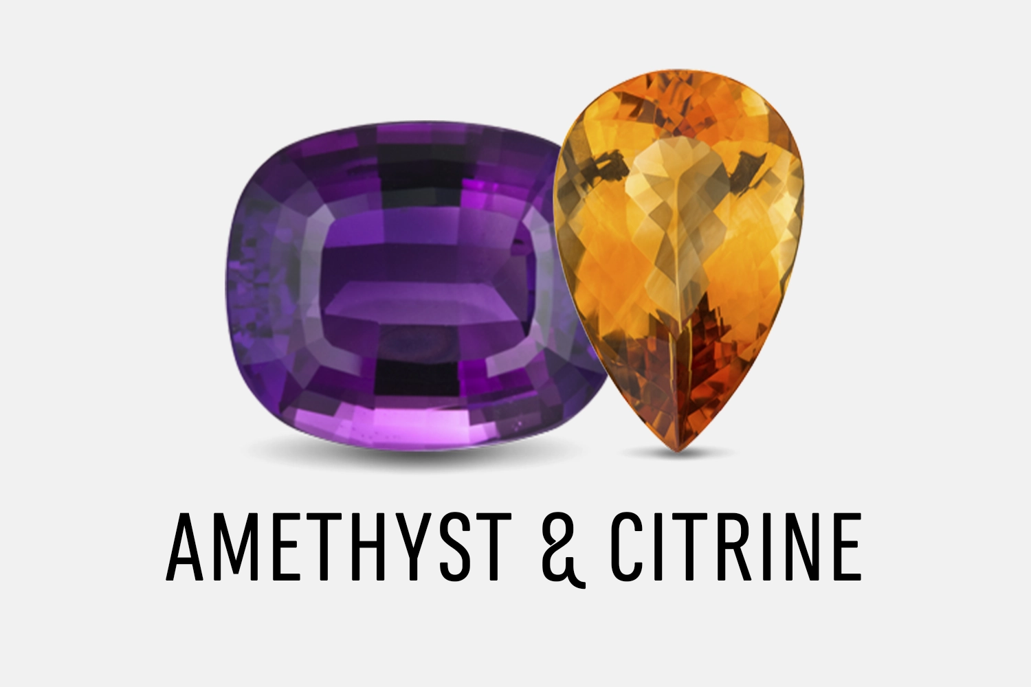 Amethyst and Citrine