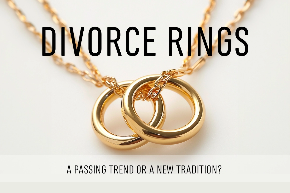 Are divorce rings a trend or a new tradition?