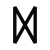 Elder futhark dagaz symbol