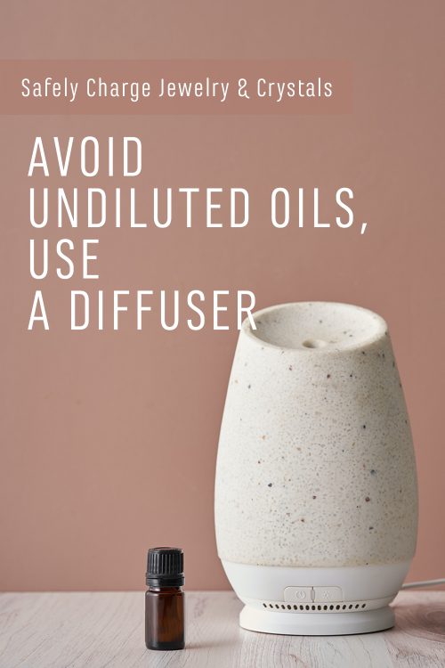 How to charge jewelry and crystals with an essential oil diffuser